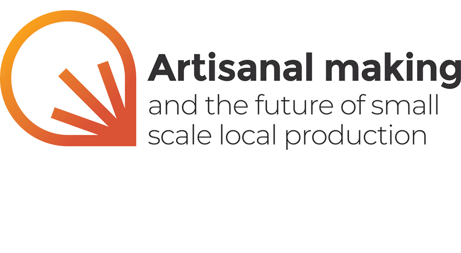 Artisanal making and the future of small scale local production logo