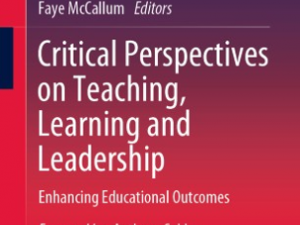 Cover for Critical Perspectives on Teaching Learning and Leadership