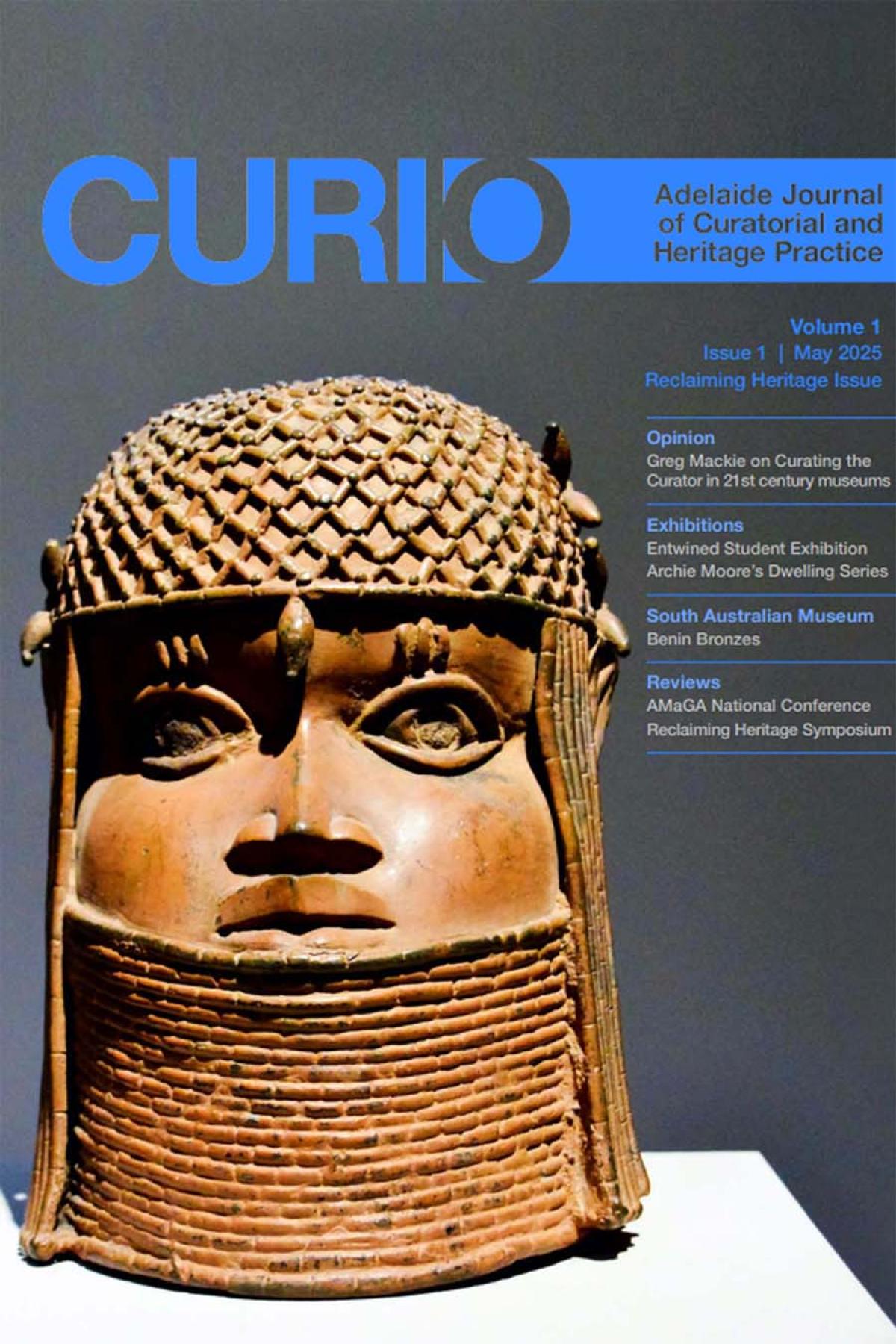 CURIO Volume 1 Issue 1 Front Cover