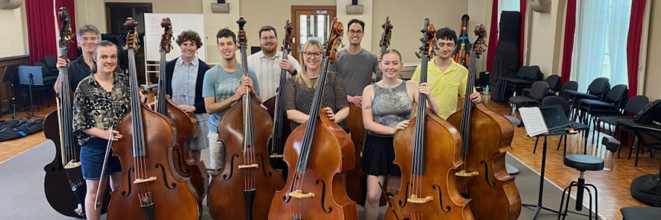 Double Bass Boot Camp at the Elder Conservatorium of Music