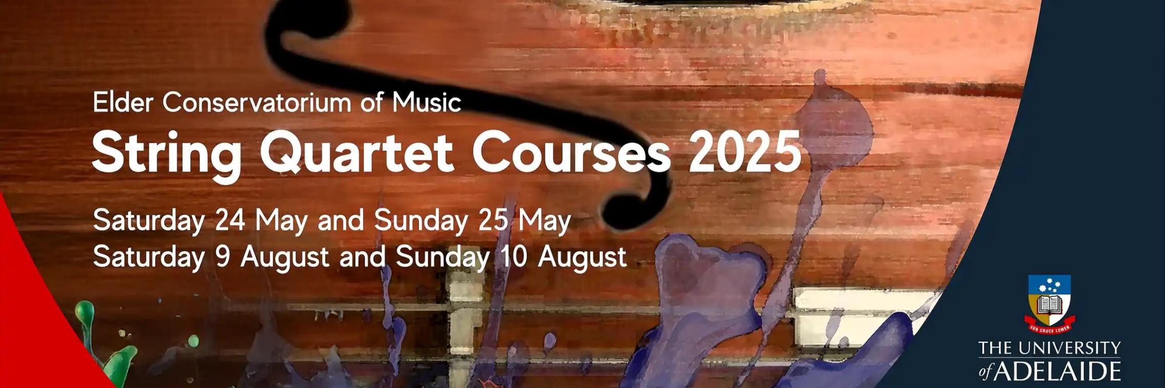 String Quartet Courses 2025