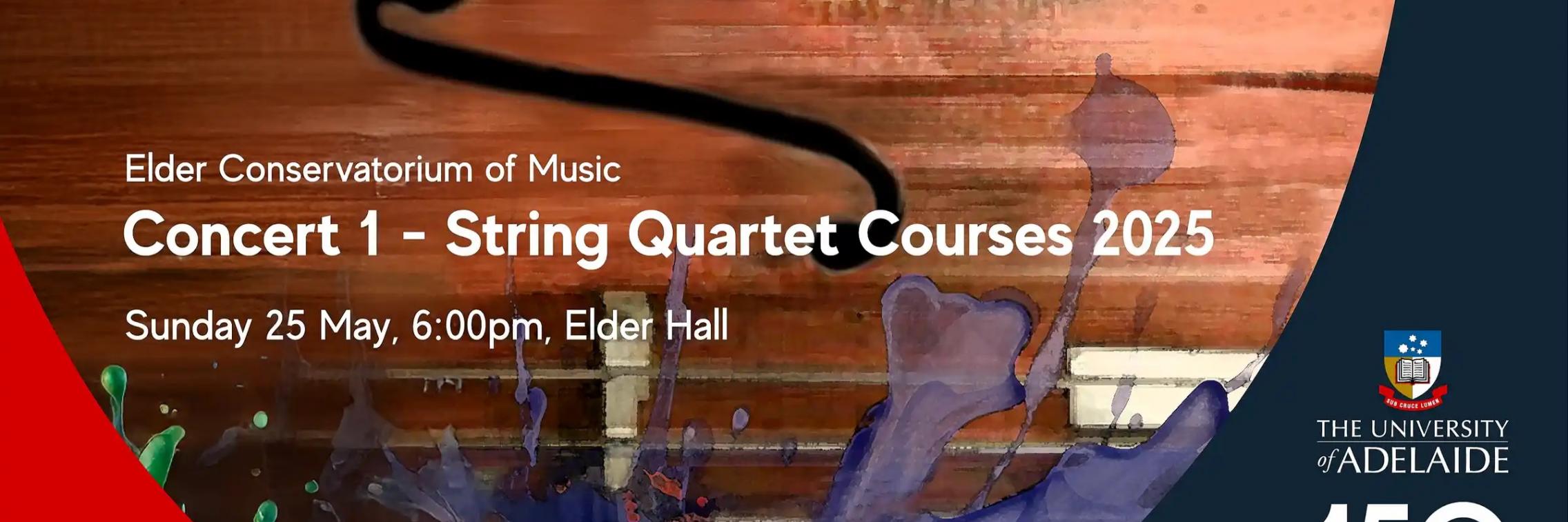 Concert 1 – String Quartet Weekend 2025