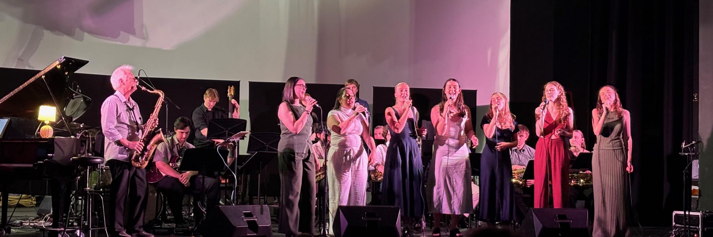 Big Band and Latin Ensemble featuring Dustan Cox