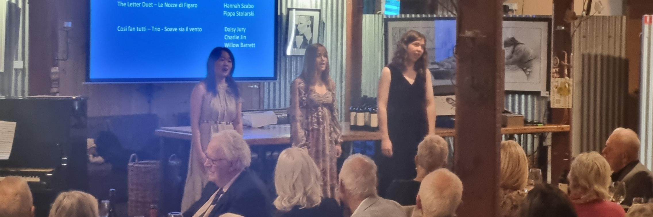 Classical Voice Students in the McLaren Vale