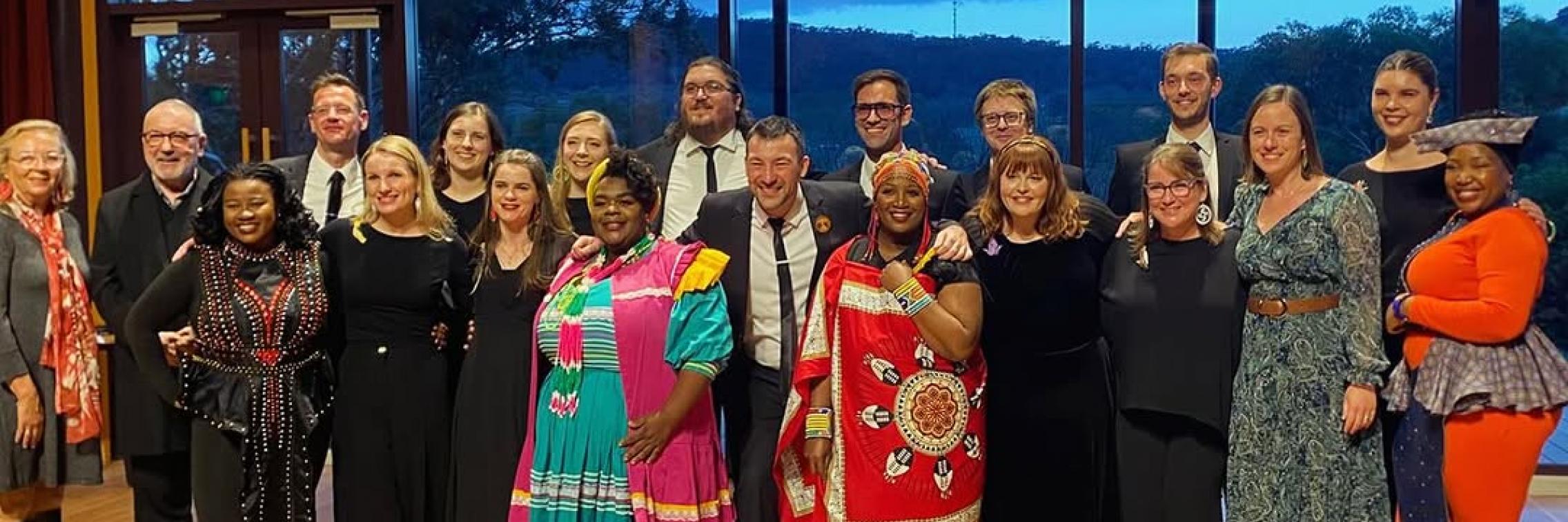 Nobuntu and Academy Voices Premiere 'Himeji Garden at Dusk' by Dr Carl Crossin OAM and 'Glenelg Sunset' by Dr Anne Cawrse