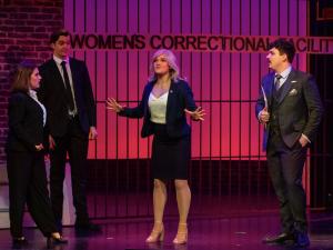ECMT students performing in Legally Blonde The Musical