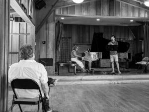 Lloyd Van't Hoff at the Del Mar International Composers Symposium