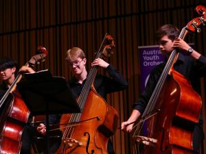 Associate Professor Luke Dollman Conducts the Australian Youth Orchestra's Young Symphonists