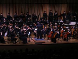 Associate Professor Luke Dollman Conducts the Australian Youth Orchestra's Young Symphonists