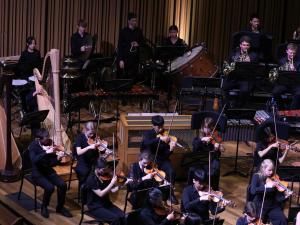 Associate Professor Luke Dollman Conducts the Australian Youth Orchestra's Young Symphonists