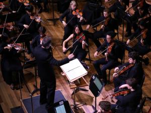 Associate Professor Luke Dollman Conducts the Australian Youth Orchestra's Young Symphonists