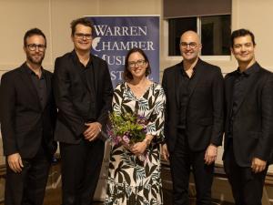 'Canopy' for Clarinet Quintet and Strings by Dr Anne Cawrse Premiered at the Warren Chamber Music Festival by Lloyd Van't Hoff and Friends