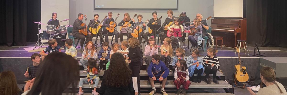 Elder Conservatorium Guitar Ensemble in Victor Harbor