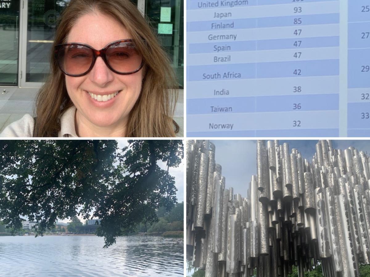 Dr Emily Dollman in Helsinki