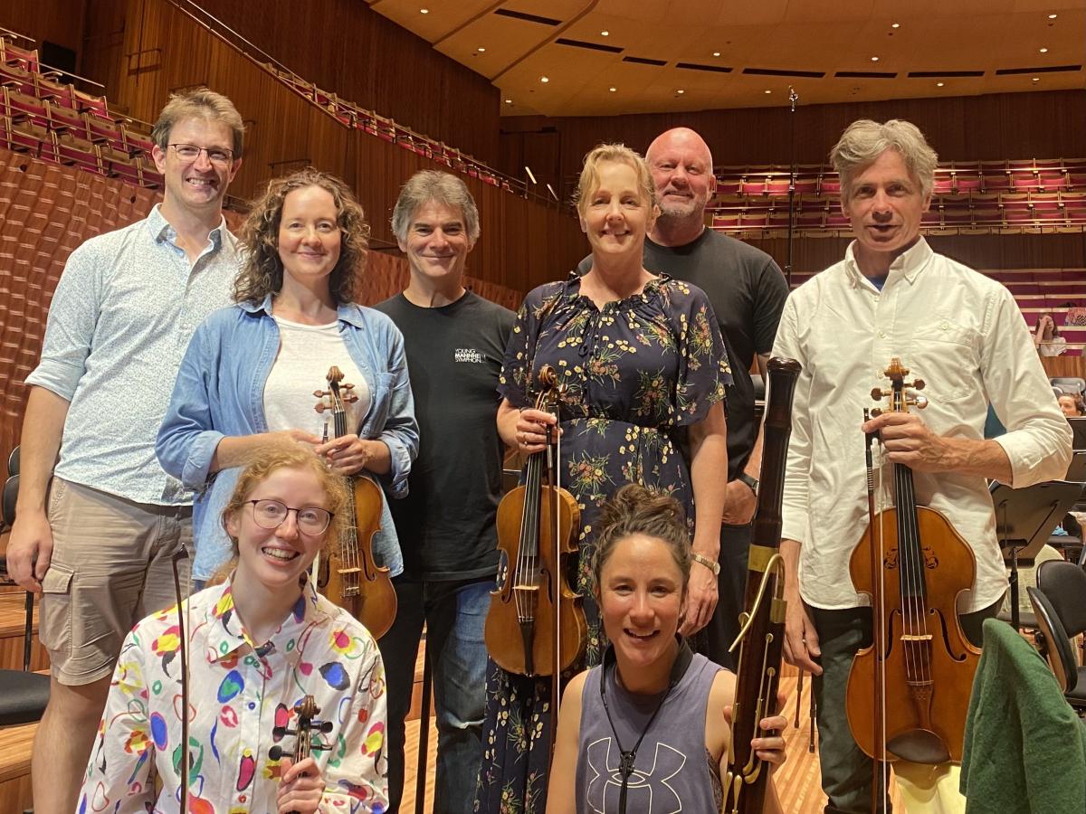 Elder Conservatorium faculty and students in the Bach/Mendelssohn St Matthew Passion at the Sydney Opera House