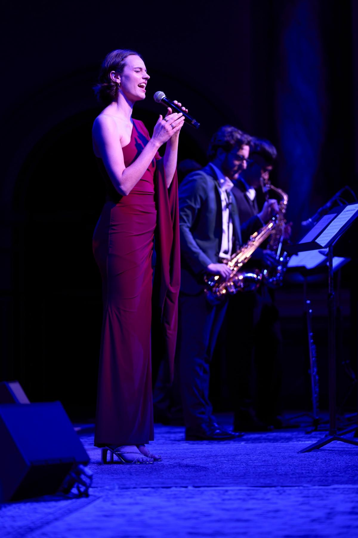 Courteney Hooper at A Night of Jazz with Jazzmeia Horn. Photo: Sam Roberts