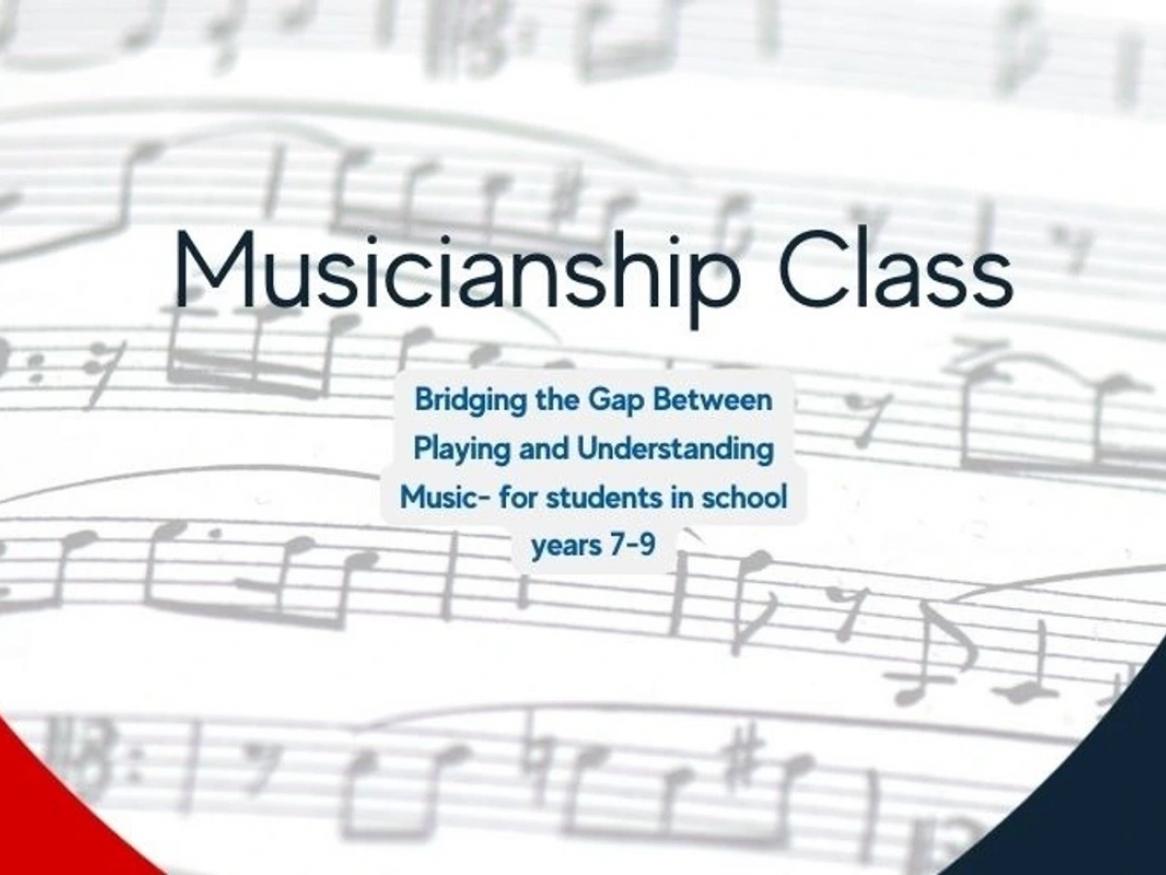 Musicianship Classes Term 2 2024