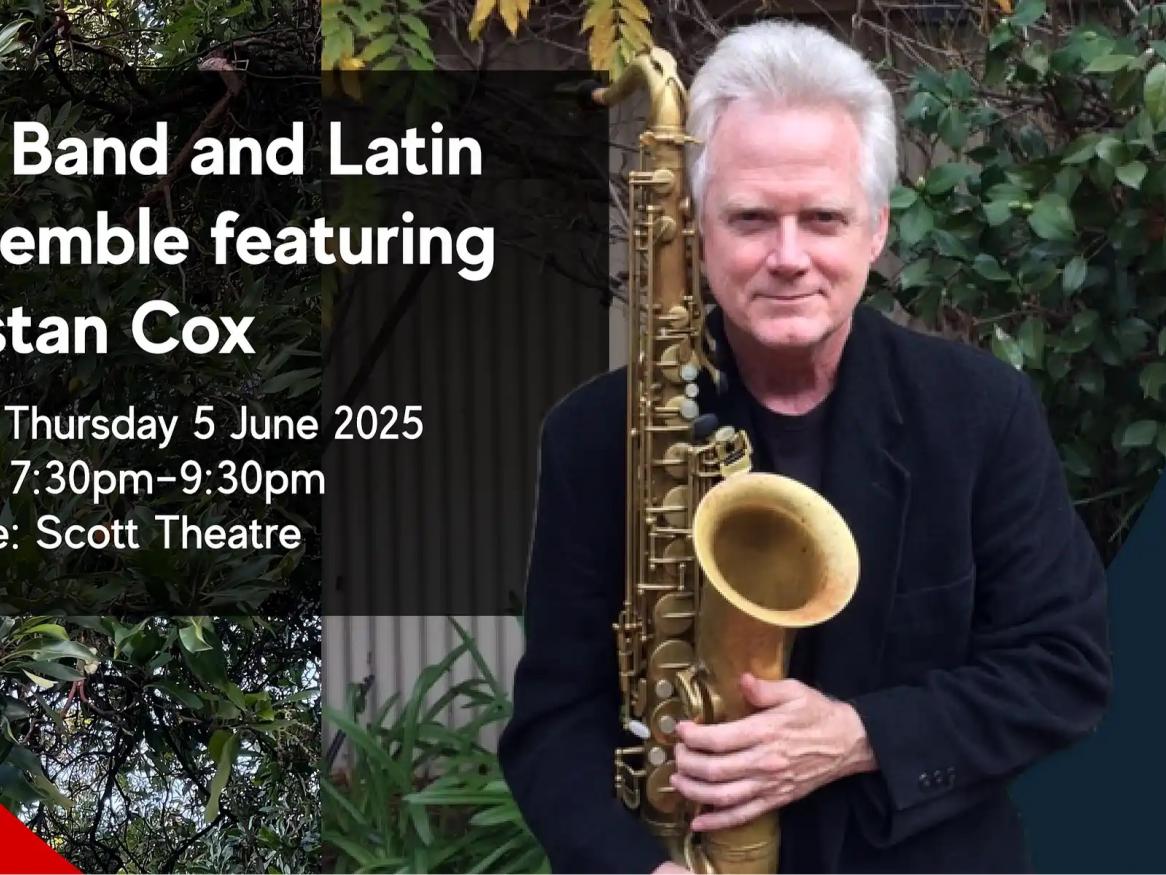 Big Band and Latin Ensemble featuring Dustan Cox