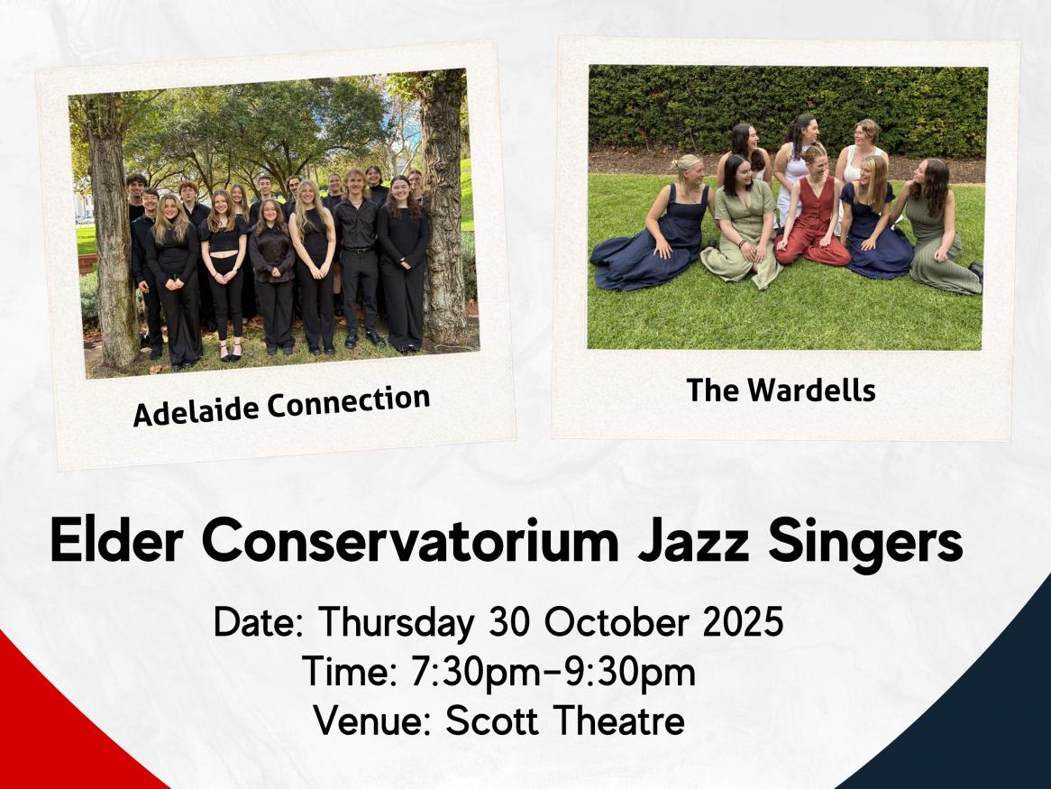Hal's Hall – Elder Conservatorium Jazz Singers
