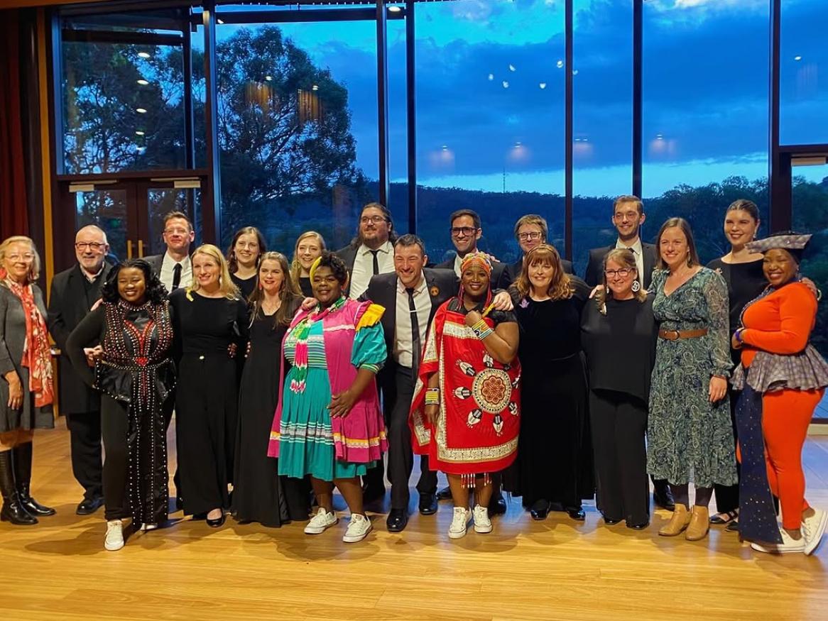 Nobuntu and Academy Voices Premiere 'Himeji Garden at Dusk' by Dr Carl Crossin OAM and 'Glenelg Sunset' by Dr Anne Cawrse
