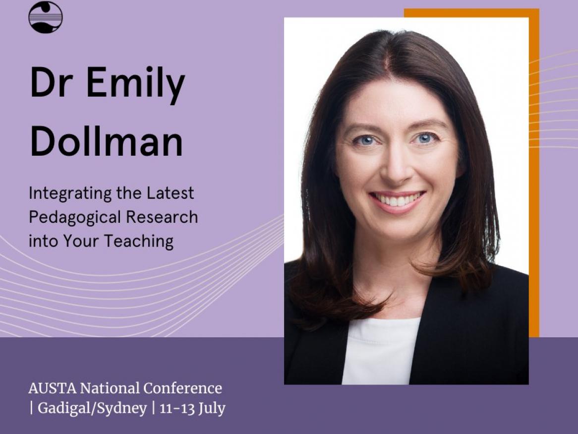 Dr Emily Dollman to Present at AUSTA's 2025 Golden Jubilee National Conference