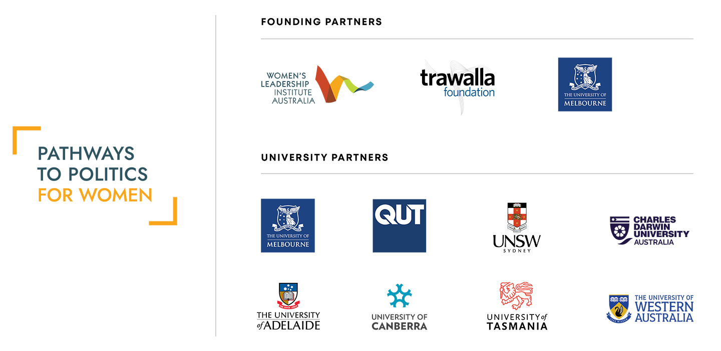 The Pathways to Politics partner logos