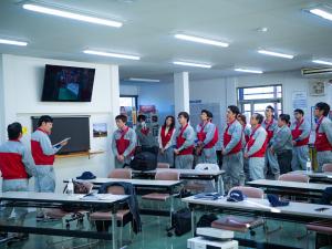 Group of Japanese people in business meeting