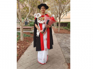 Moleen Nand graduating