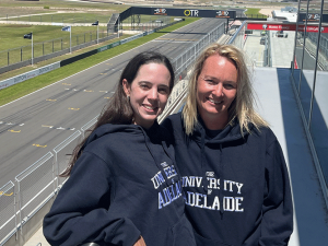 Executive MBA Fundamentals of Leadership 2023 student cohort visits the Bend Motorsport Park in Tailem Bend 
