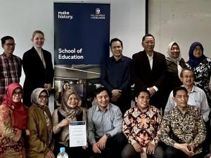 School of Education hosts visitors from East Kalimantan, Indonesia 