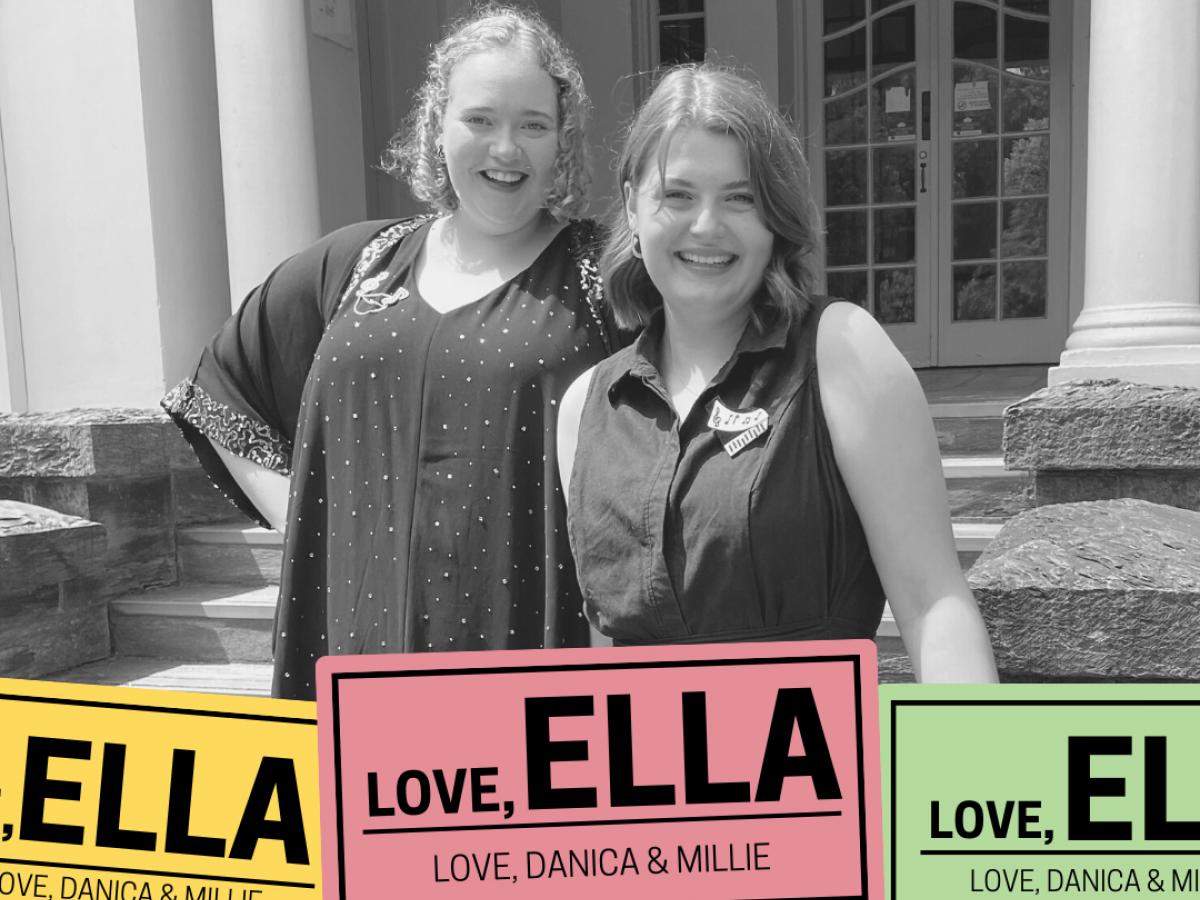 Millie and Danica smile into the camera