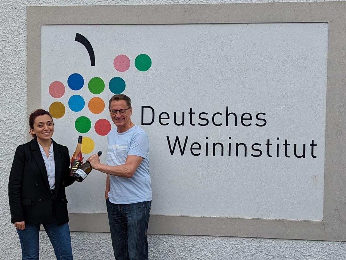 Syuzanna Mosikyan at Deutsches Weininstitut in Germany
