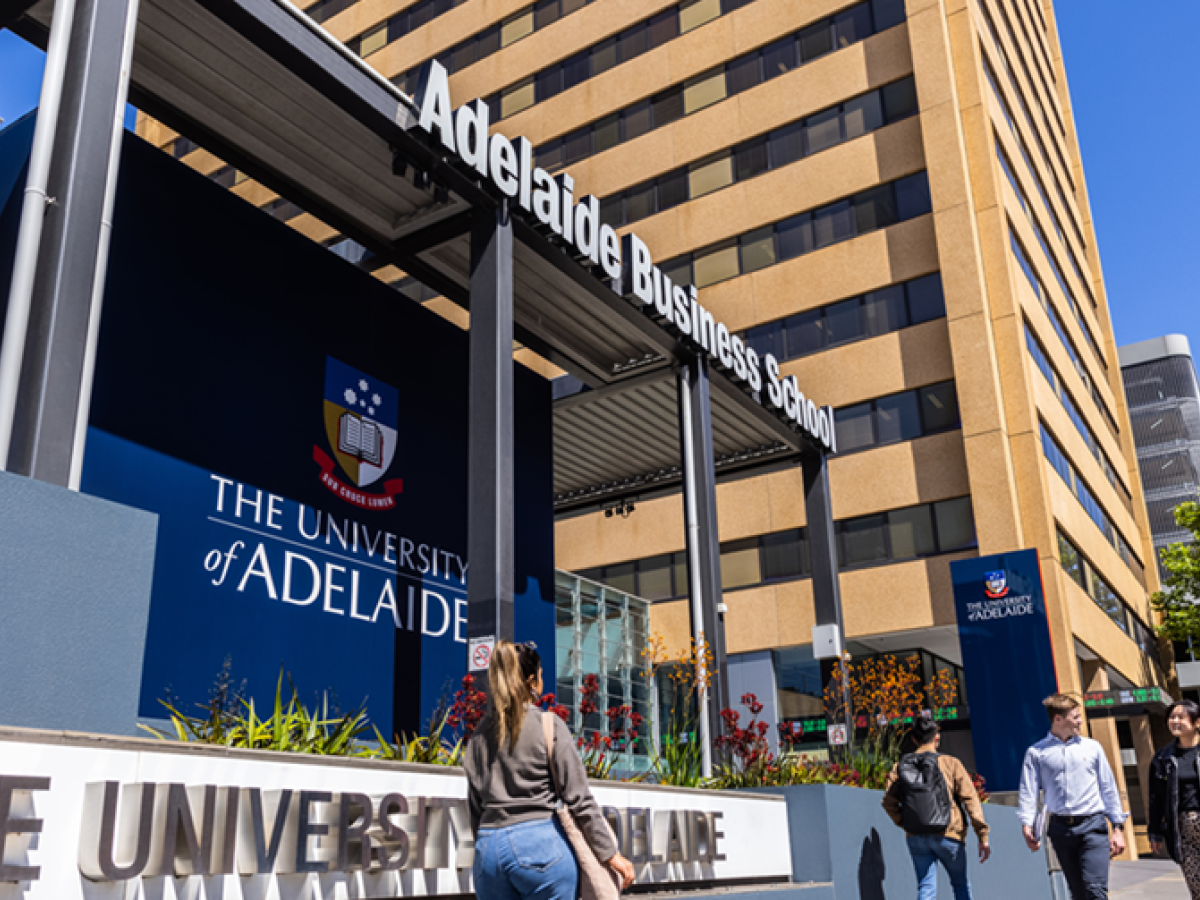 The Adelaide Business School building