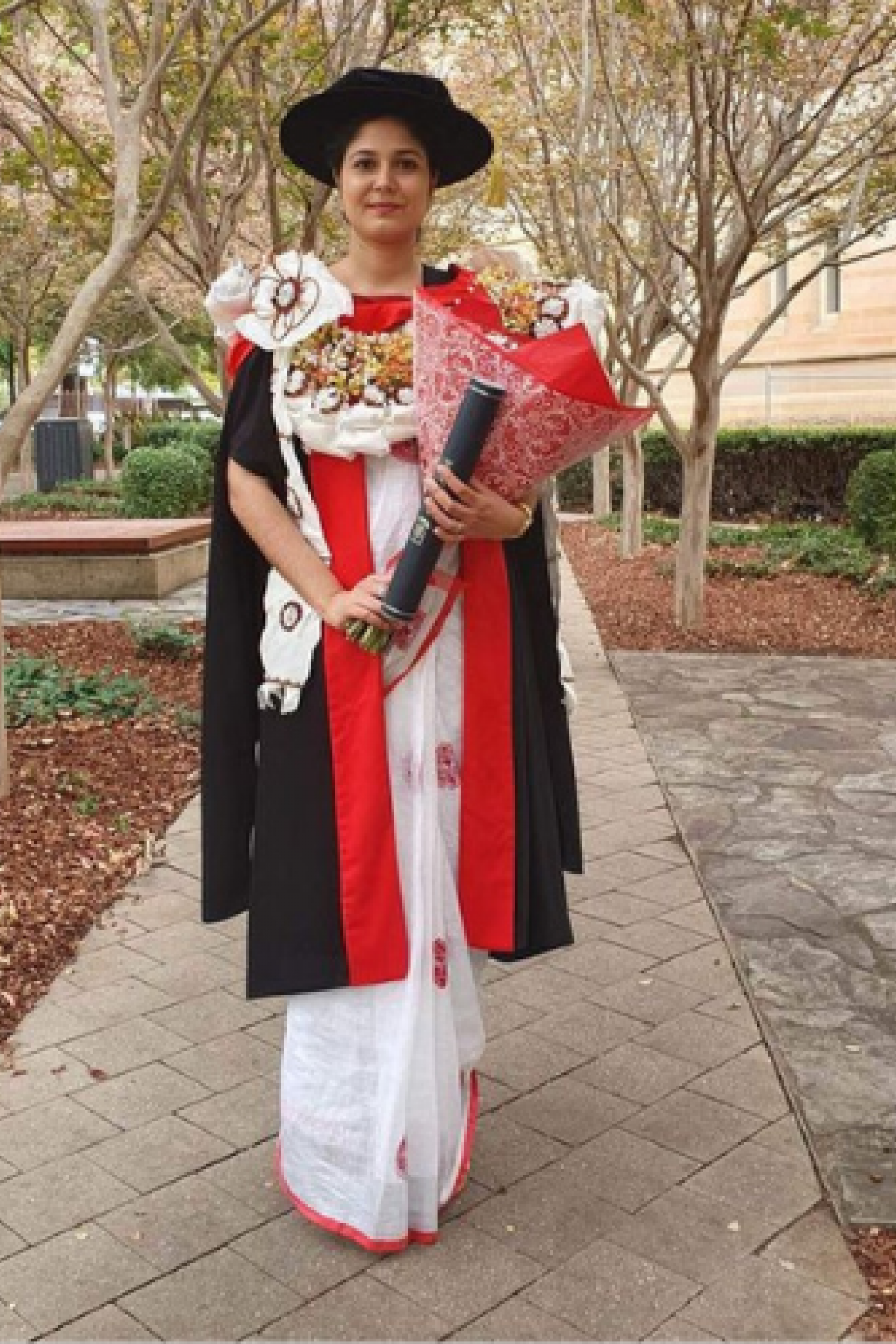 Moleen Nand graduating