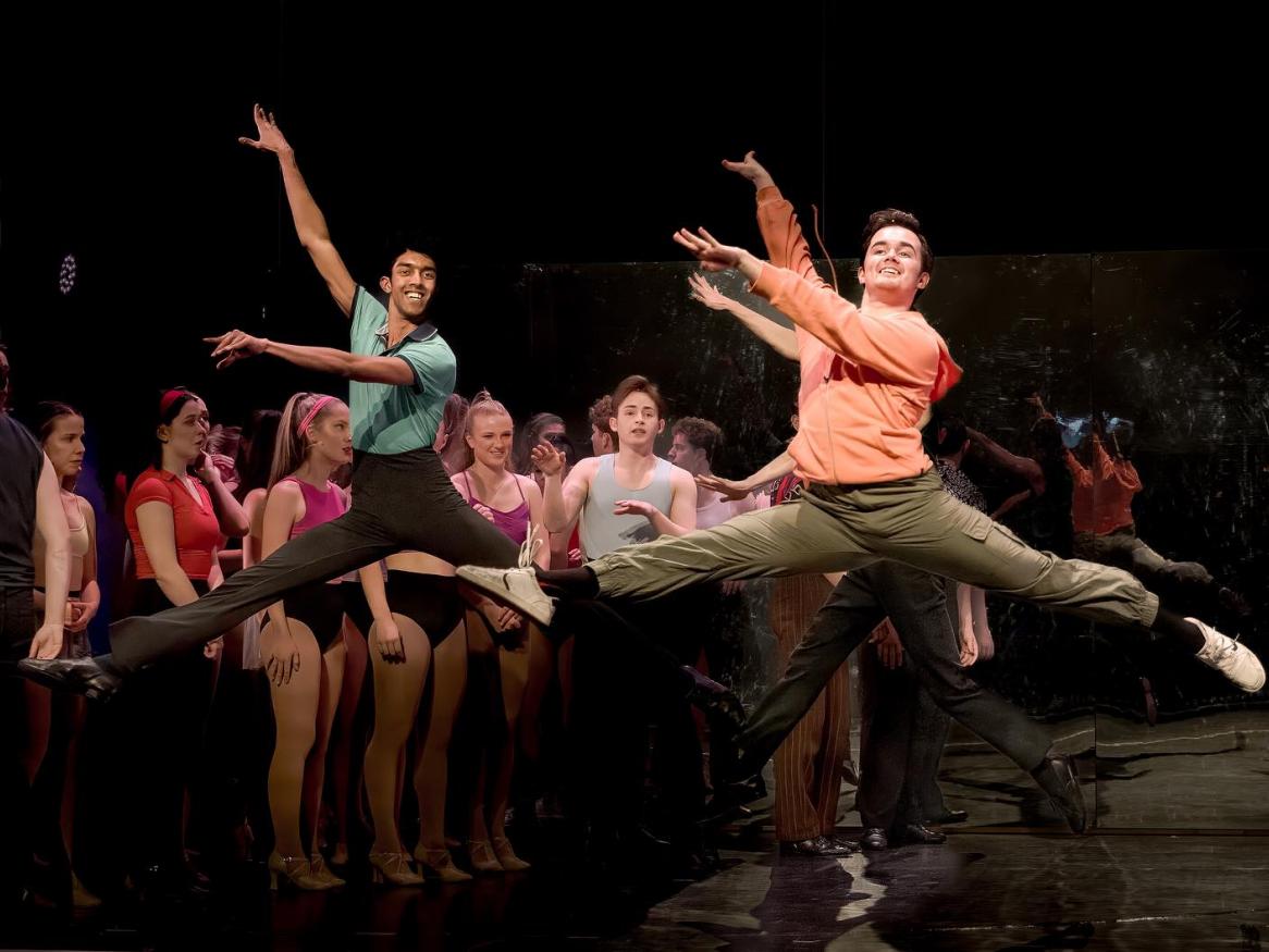 Elder Conservatorium Music Theatre students performing A Chorus Line